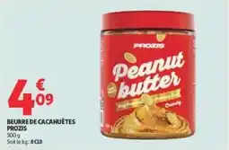 Auchan Drive PROZIS Peanut butter offre