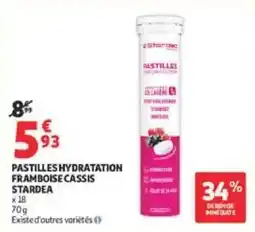 Auchan Drive STARDEA Pastilles Hydratation offre