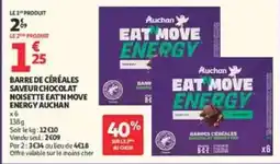 Auchan Drive Eat'n Move Energy offre