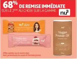 Auchan Drive nu3 Vegan Protein 3K offre
