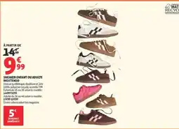 Auchan Drive INEXTENSO SNEAKER ENFANT OU ADULTE offre
