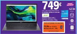 E.Leclerc Acer pc portable aspire a17-51m-5486 offre