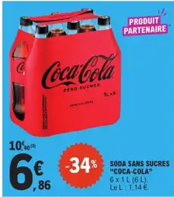 E.Leclerc Express Coca-Cola Zéro Sucres offre