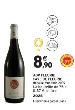 Intermarché Cave de fleurie aop fleurie 2025 offre