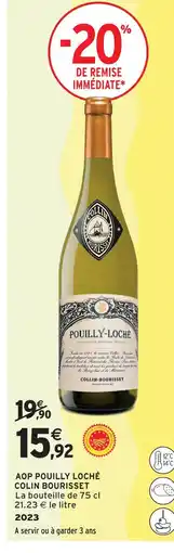 Intermarché Collin-bourisset aop pouilly loché offre