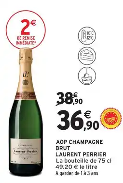 Intermarché Laurent perrier aop champagne brut offre
