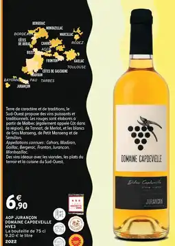 Intermarché Domaine capdevielle aop jurançon domaine capdeveille hve3 offre