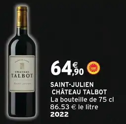 Intermarché Château talbot saint-julien offre