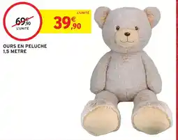 Intermarché Hyper Ours en peluche offre