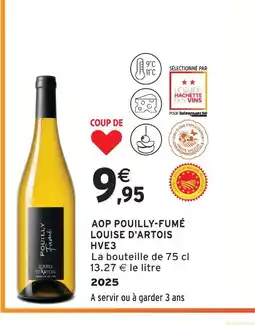 Intermarché Express Louise d'artois aop pouilly-fumé hve3 offre