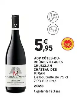 Intermarché Express Terrasse des pierres dorées aop beaujolais offre