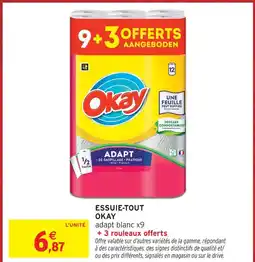 Intermarché Okay essuie-tout offre
