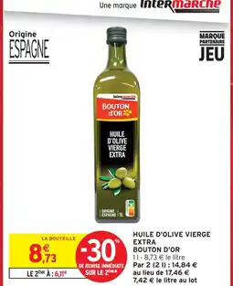 Intermarché Bouton d'or huile d'olive vierge extra offre