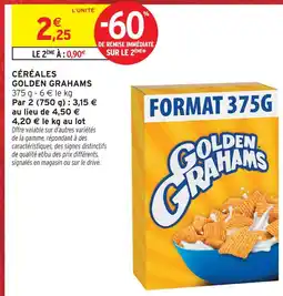 Intermarché Golden grahams céréales offre