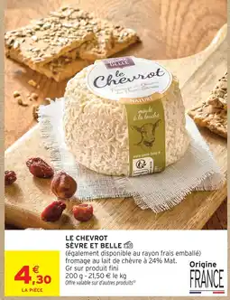 Intermarché Sèvre et belle le chevrot nature offre