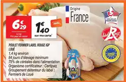 Netto Loué poulet fermier label rouge igp offre