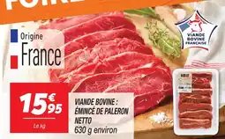 Netto Netto viande bovine : émincé de paleron offre