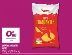 Netto Netto chips craquantes offre