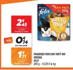 Netto Felix friandises pour chat party mix original offre