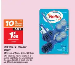 Netto Netto bloc wc 4 en 1 ocean x2(b) offre