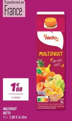 Netto Netto multifruit offre