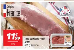 Netto Netto filet mignon de porc offre