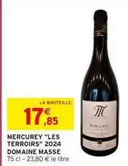 Intermarché Mercurey les terroirs 2024 offre