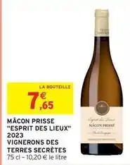 Intermarché Mâcon prisse esprit des lieux 2023 offre