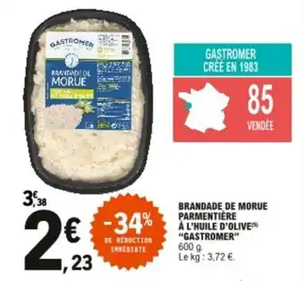 E.Leclerc Brandade de morue parmentière offre