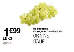 Monop' Raisin blanc offre