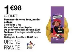 Monop' Pommes de terre four, purée, potage offre