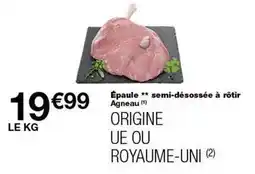 Monop' Épaule ** semi-déosssée à rôtir offre