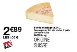 Monop' Aoc - etizaz d'alpage a.o.c offre