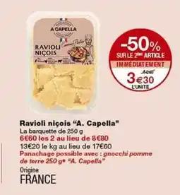 Monop' Ravioli nicois offre
