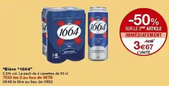 1664 - bière