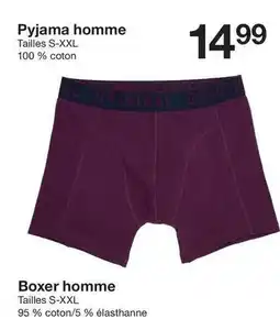 Zeeman Pyjama homme offre