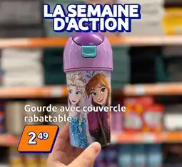 Action Gourde avec couvercle rabattable offre