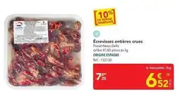 METRO Delfin - écrevisses entières crues offre