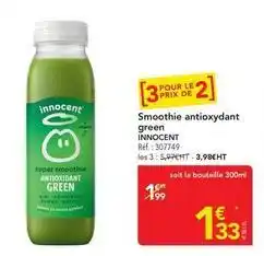 METRO Innocent - smoothie antioxydant green offre