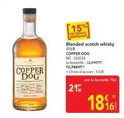 METRO Scotch - blended scotch whisky offre