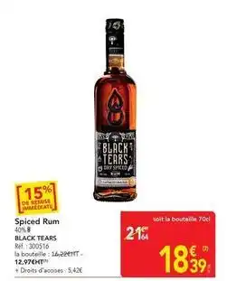 METRO Spiced rum offre
