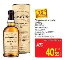 METRO Scotch - single malt scotch whisky offre