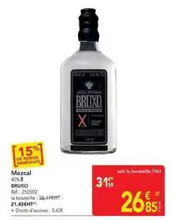 METRO Mezcal offre