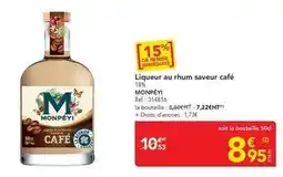METRO Liqueur au rhum saveur café offre