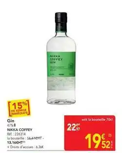 METRO Gin 47,8 offre