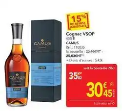 METRO Cognac vsop offre