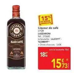 METRO Liqueur de café offre