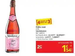 METRO Cidre rosé offre