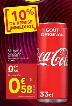 METRO Coca cola - original offre