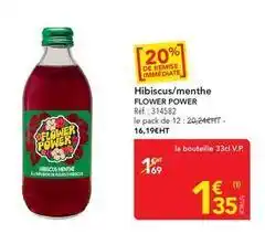 METRO Hibiscus/menthe offre